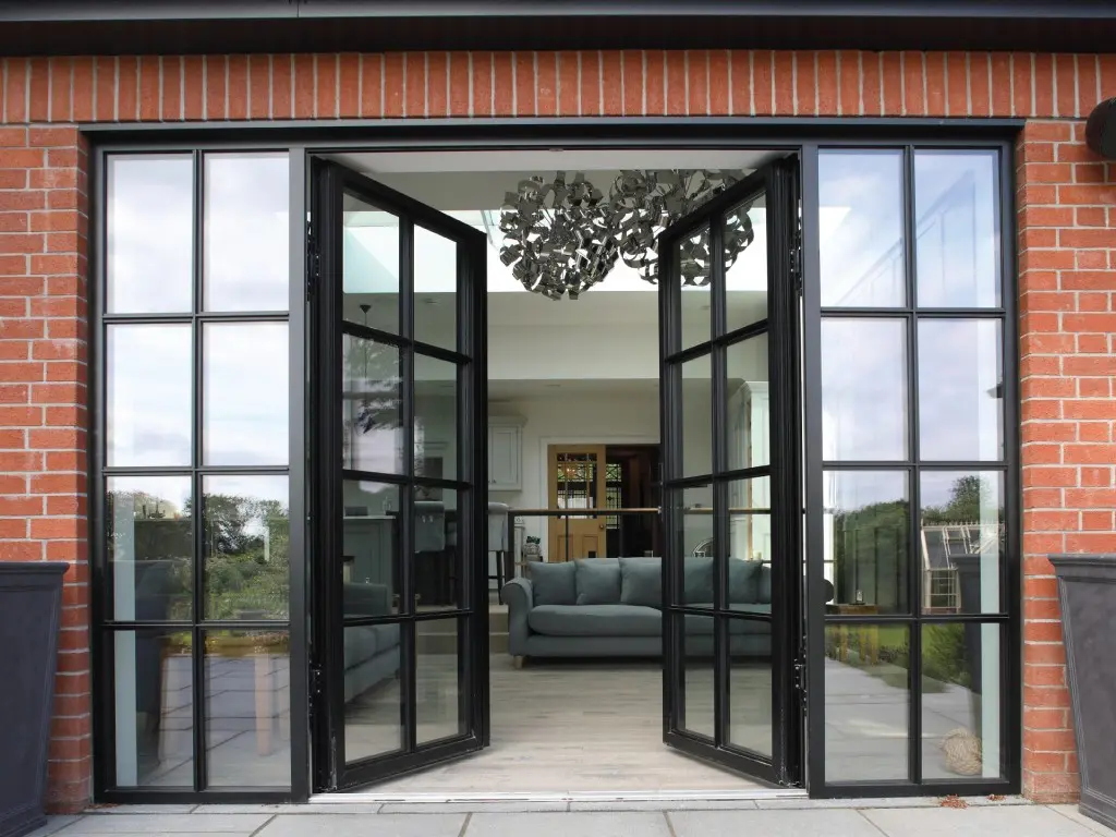 Aluminium french doors